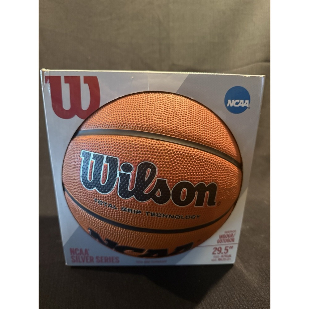 Wilson NCAA Silver Series Street Shot 29.5”Basketball Size Official NIB